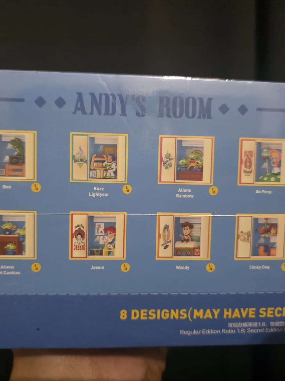 Toy Story Andy's Room Pop Mart Collectible 8 Designs New Sealed